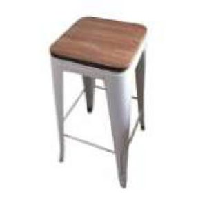 Location de mobiliers - Tabouret en metal - LocaBerry