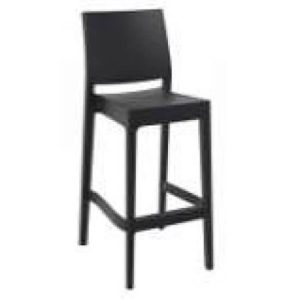 Location de mobiliers - Tabouret noir - LocaBerry